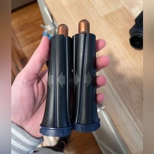 Dyson Airwrap Prussian blue long barrel curling attachments